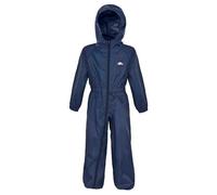 Trespass Combinaison de pluie Button UTTP465 – Mixte – Bleu marine – 2-3 ans