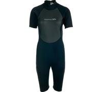 Trespass Combinaison de plongée 3mm pour femme Combinaison étanche courte TP120 (XS) (Noir)