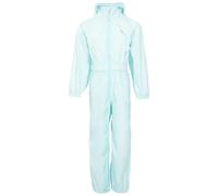 Trespass Combinaison de pluie pour enfant imperméable à capuche – Menthe pâle 5-6 ans
