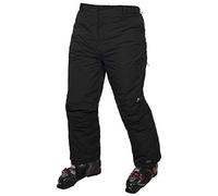 Trespass Contamines Pantalon de Ski Enfant Noir FR : 3/4 (Taille Fabricant : 3/4)