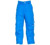 Trespass Contamines Pantalon de Ski Mixte Enfant, Bleu, FR : XS (Taille Fabricant : 3/4)