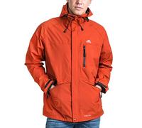 Trespass Corvo Homme veste à capuche imperméable extérieur - orange brique - S