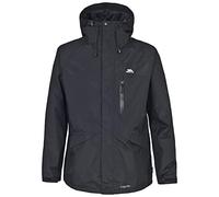 Trespass Corvo Jacket Vestes Coupe-Pluie Homme, Noir, XS