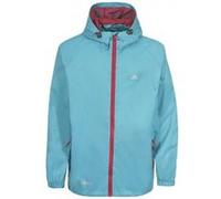 Trespass - Coupe-vent pliable QIKPAC - Unisexe (7-8 ans) (Bleu clair/corail) - UTTP4776 Bleu Clair/corail