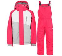 Trespass Crawley Ensemble de Ski Enfant Framboise FR : S (Taille Fabricant : 5/6)
