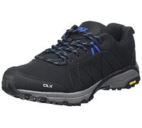 Trespass DLX Chaussures de Trekking et de Randonnée KEYBOARDII pour Hommes, Noir (Black Blk), 44 EU