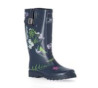 Trespass Elena - Bottes imperméables - Femme (40 FR) (Oiseaux noir)