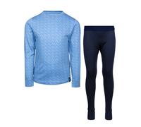 Ensemble thermique laine mérinos alec bleuet 5/6A