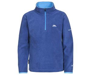 Trespass Etto Mixte Veste en Polaire col Montant 1/4 Zip Arrêtez-Vous extérieur - Bleu - 3-4Y