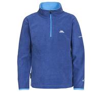 Trespass Etto Mixte Veste en Polaire col Montant 1/4 Zip Arrêtez-Vous extérieur - Bleu - 5-6Y