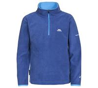 Trespass Etto Mixte Veste en Polaire col Montant 1/4 Zip Arrêtez-Vous extérieur - Bleu - 5-6Y