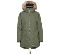 Trespass Femme Parka Celebrity, isolé, longueur plus longue TP4190 (2XS) (Vert Mousse)