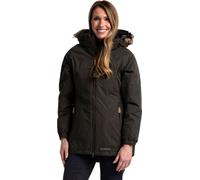 Trespass Femme Parka Celebrity, isolé, longueur plus longue TP4190 (XL) (cerise foncée)