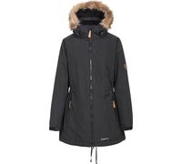 Trespass Femme Parka Celebrity, isolée, longueur plus longue TP4190 (M) (Noir)