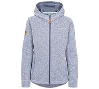Trespass Femme Réserve Veste chaude en micropolaire avec capuche 260 g m , bleu jean, M