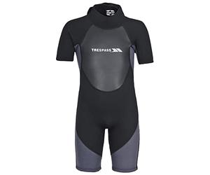 Trespass Garçon Scuba Maillots de bain, Noir, FR : XXS (Taille Fabricant 2/3) EU