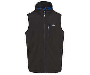 Trespass Gilet softshell pour homme résistant à l'eau et coupe-vent Vassus