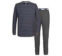 Trespass Gylan Ensemble Thermique Homme Bleu FR : XS (Taille Fabricant : XS)