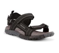 Trespass Homme Alderley Sandales Bout Ouvert, Noir (Black), 45 EU