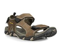 Trespass Homme Belay Sandales Bout Ouvert, Marron (Dark Sand), 45 EU
