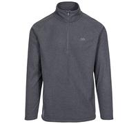Trespass Homme Notes Principales Micropolaire Chaude Et Semi-zippée 140 G/m², Charbon, XXL EU