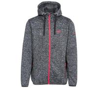 Trespass Homme Odeno Veste Polaire Chaude Avec Capuche 300 G/m², Noir Marbré, L EU