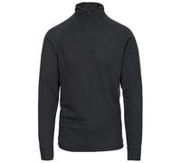Trespass Homme Wise360 Couche De Base Zippée À Séchage Rapide, Noir, L EU