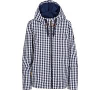 Trespass Imperméable femme Dignity imprimé, imperméable TP4740 (XS) (Bleu marine/Vichy à carreaux)