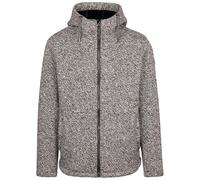 Trespass Josephton Veste zippée pour homme Doublure polaire Sherpa 2 poches, Gris chiné., XXL