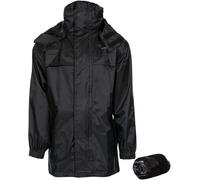 Trespass Kids' Parka Waterproof Jacket Noir 2-3 ans Unisex