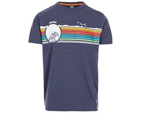 Trespass Lakehouse T-shirt imprimé pour homme - Bleu - S