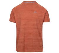 Trespass Leecana Haut de sport à manches courtes pour homme Séchage rapide Évacuation de l'humidité, Salsa chiné, XL
