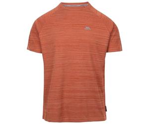 Trespass Leecana Haut de sport à manches courtes pour homme Séchage rapide Évacuation de l'humidité, Salsa chiné, XL
