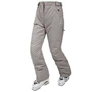 Trespass Lohan Pantalon de Ski Femme, Gris, M