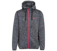 Trespass MAFLFLM10007-BKM-XXL, Veste polaire pour homme, gris foncé chiné, XXL Pour des hommes, Grigio Scuro Screziato, XXL