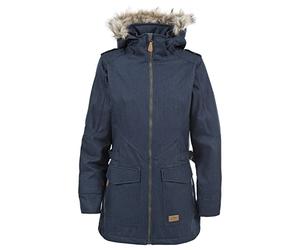 Trespass - Manteau imperméable EVERYDAY - Femme (M) (Bleu marine)