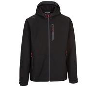 Trespass Marlon Veste softshell pour homme Noir Taille M, noir, Medium