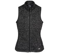 Trespass Mildred Veste Polaire Chaude sans Manches 3200gsm Femme Noir FR : XXS (Taille Fabricant : XXS)