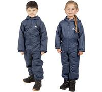 Trespass Mixte enfant Dripdrop Combinaison imperm able, Bleu Foncé, 7-8 ans EU