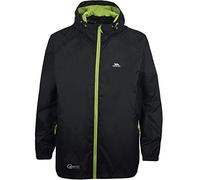 Trespass Mixte Qikpac Jacket Vestes coupe pluie, Noir, XXL EU