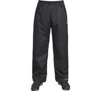 Trespass Pantalon de pluie Toliland pour homme, imperméable, coupe-vent TP223 (L) (Noir)