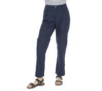 Trespass Pantalon imperméable Rambler homme, convertible, prot. UV, jambes zippées, Bleu marine S