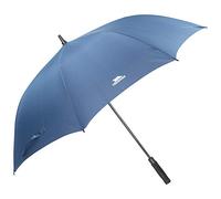 Trespass Parapluie De Golf Unisexe Birdie 76Cm : Coupe-Vent, Ouverture Automatique, Poignée Eva Souple, Housse Avec Sangle, Embout Plastique, Armature Fibre De Verre, Toile 190T Polypongee.