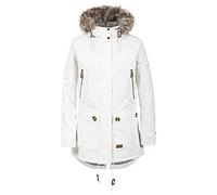 Trespass - Parka à capuche Clea - Femme (XS) (Blanc)