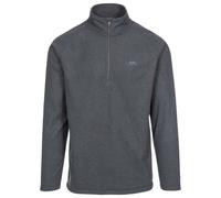 Trespass Veste polaire Keynote Homme manches longues col montant 1/4 zip extérieur Anthracite XXXL