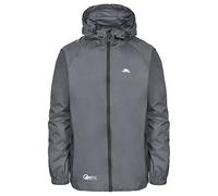 Trespass Qikpac Jacket Vestes Coupe-Pluie Gris foncé FR : XXS (Taille Fabricant : XXXS)