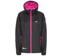 Trespass Veste imperméable femme Qikpac – à capuche zippée – Noir XL