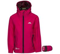 Trespass Veste coupe-pluie Qikpac Jacket Homme Rose FR S (Taille fabricant 5/6)
