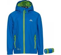 Trespass Qikpac - Veste imperméable repliable - Enfant unisexe (5/6 ans) (Cobalt) - UTTP463 Cobalt