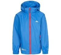 Trespass Qikpac X Mixte veste fermeture zippée à capuche extérieur - bleu - 9-10Y